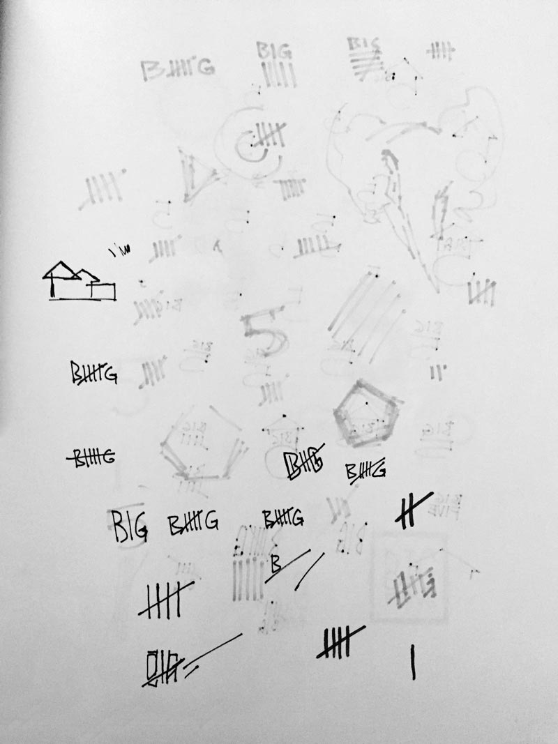 Big Five Logo Sketch