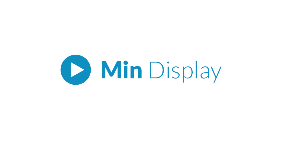 Min Display Logo Design