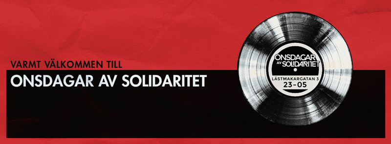  Solidaritet Onsdagar Wednesdays Promotion Design