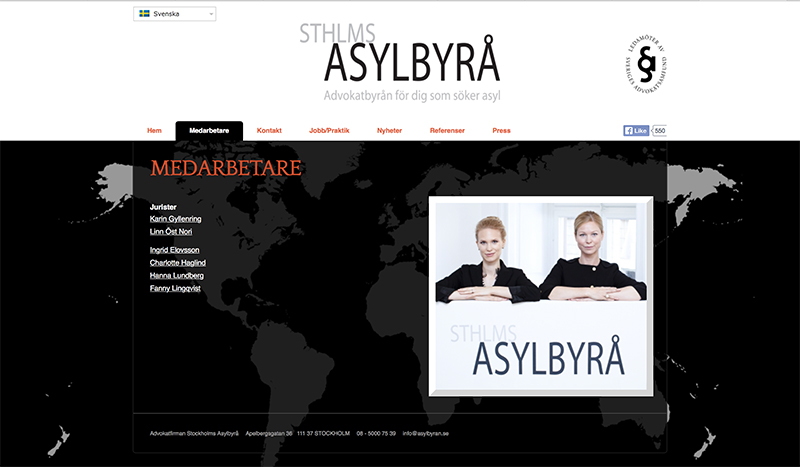Stockholms Aylbyrå About Us Page