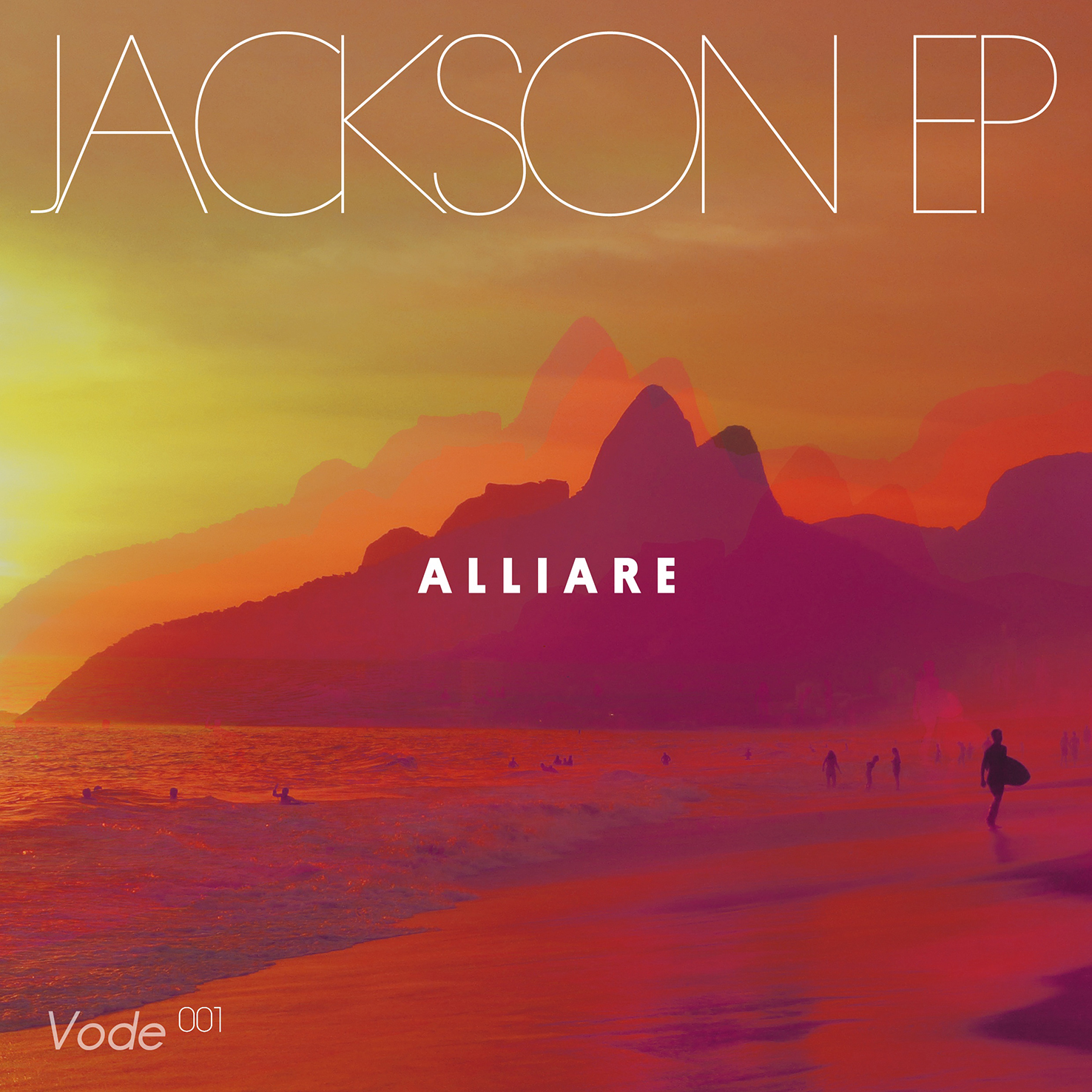 Vode The Jackson EP Album Cover Art Design